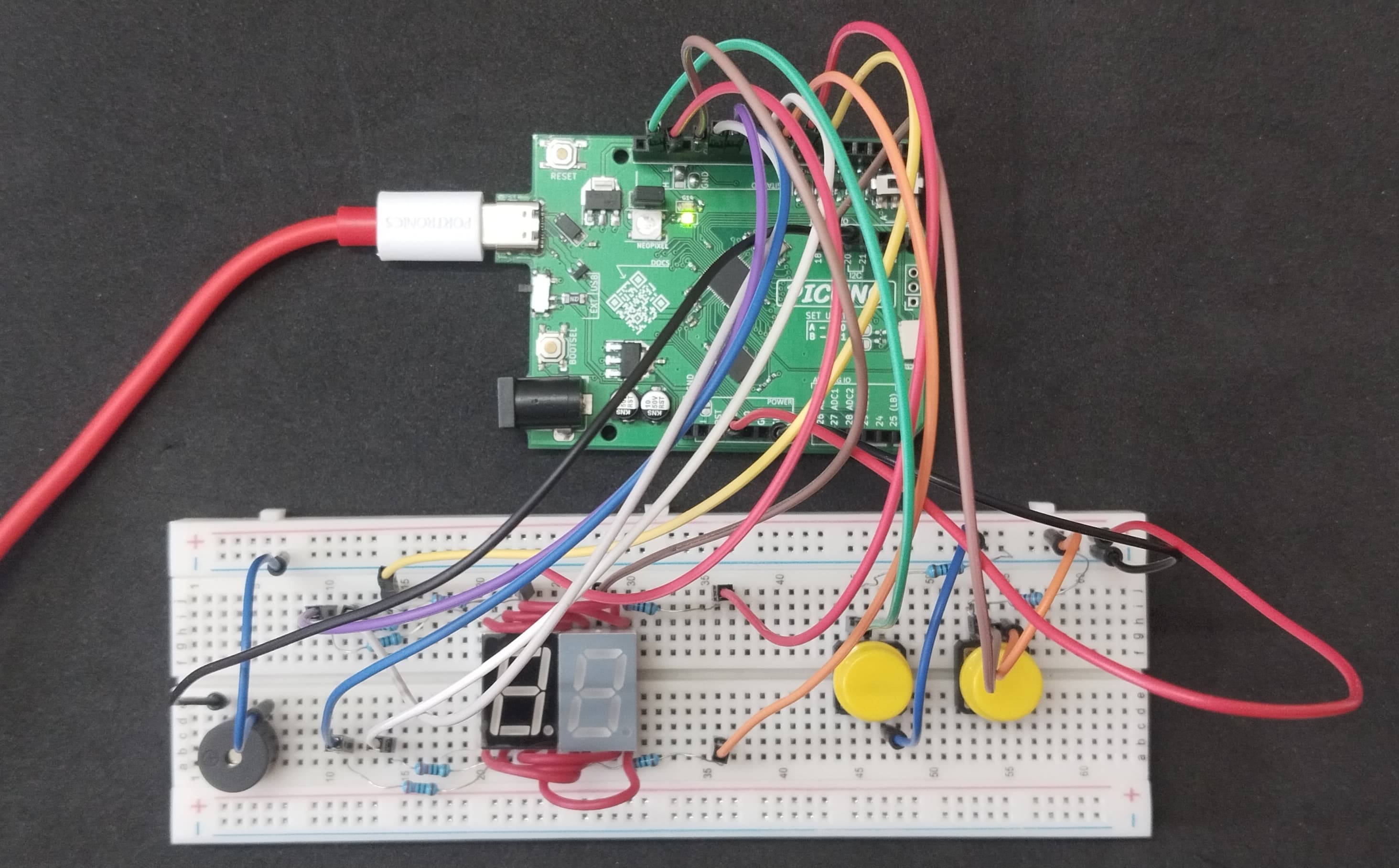 Dual Mode Count-Up Timer And Stopwatch With Buzzer