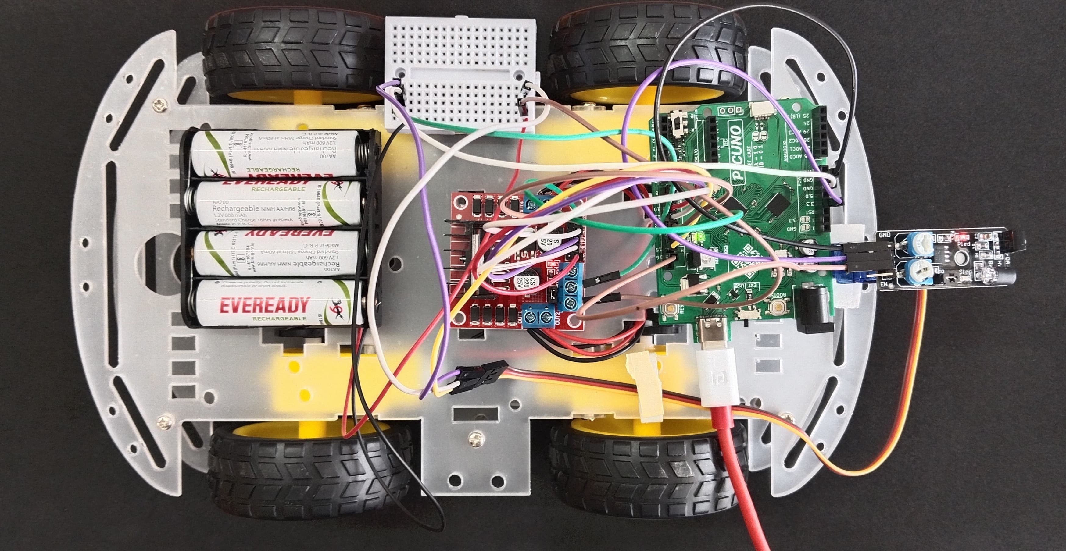 Autonomous Obstacle Avoiding Robot